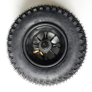 Roue complète Ø200 mm x 50 mm (8" x 2") KENDA/ROAD-STAR <strong>SANS  </strong>anti-recul, couleur noire