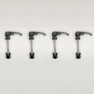 Lot de 4 attaches rapides de roue ( Ø 150 x 30 mm / 6" x 1 1/4" ) pour V9 150 et R9 150 ( 43 )